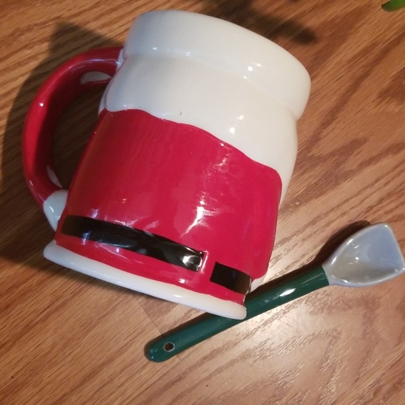 Santa mug with spoon - Picture 6 of 8